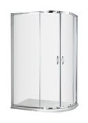Nuie 900mm Ella1 Offset Quadrant Shower Enclosure – Chrome