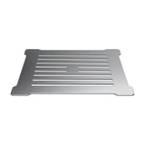 Nuie 90mm Round Fast Flow Shower Waste With Grid – Chrome or Matt White, photo 2