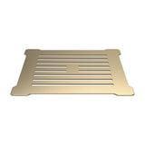 Nuie 90mm Fast Flow Shower Tray Waste With Grid – Matt Black or Brushed Brass, photo 3