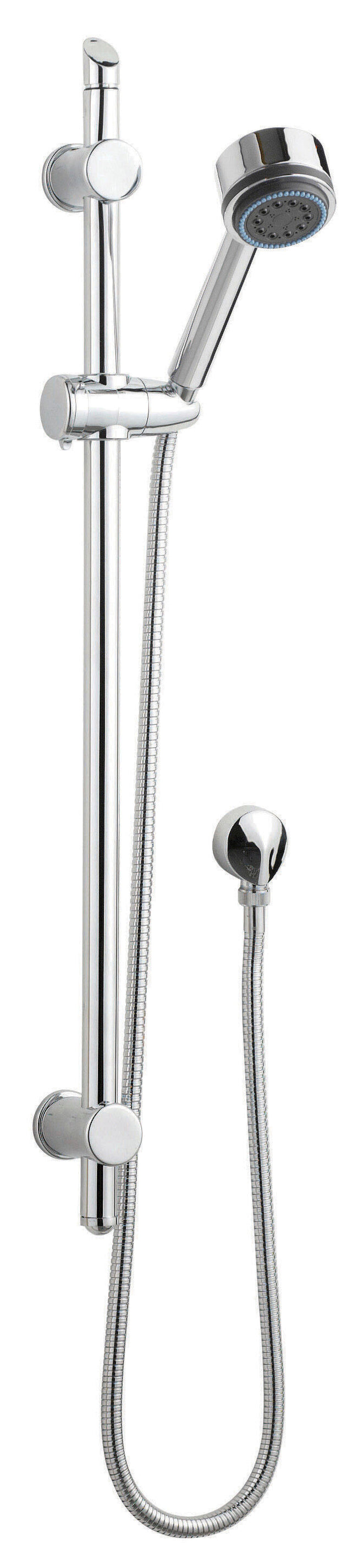 Nuie Shower Slide Rail Kit – 740mm High – Chrome or Brushed Bronze
