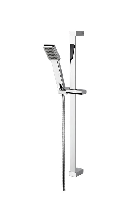 Nuie Shower Slide Rail Kit – 700mm High – Chrome