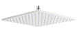 Nuie Fixed LED Shower Head – Chrome
