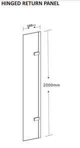 Kartell K-VIT KV8 300mm Return Flipper Panel (EIGHT300W)