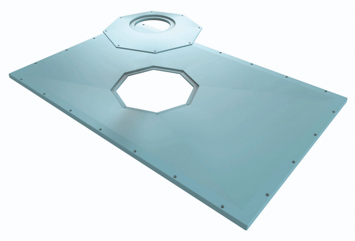 AKW Tuff Form8 Wet Room Floor Former – Choice of Size & Waste