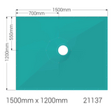 AKW Tuff Form8 Wet Room Floor Former – Choice of Size & Waste