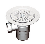 AKW Tuff Form 2 Part Gravity Waste Adaptor with GW19 Waste - Vinyl Floors (25129)