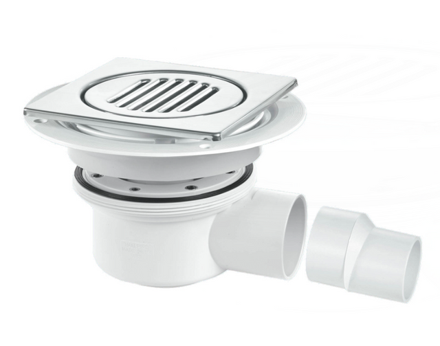 AKW McAlpine Wet Room Shower Gully – Choice of Trapped, Untrapped & Valve Gullies