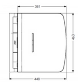 AKW Onyx Fold Up Shower Seat - White (02801WH-LS)