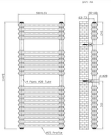 Kartell K-VIT Kolumn Towel Rail – White Gloss (All Sizes)