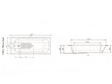 AKW Steel Single Ended Bath, photo 8
