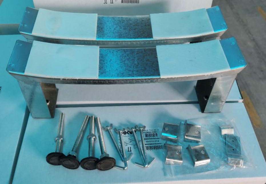 AKW Steel Bath Fitting Kit and Spares, photo 2