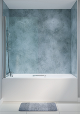 AKW PVC White Gloss Bath Panel