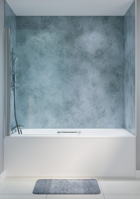 AKW PVC White Gloss Bath Panel