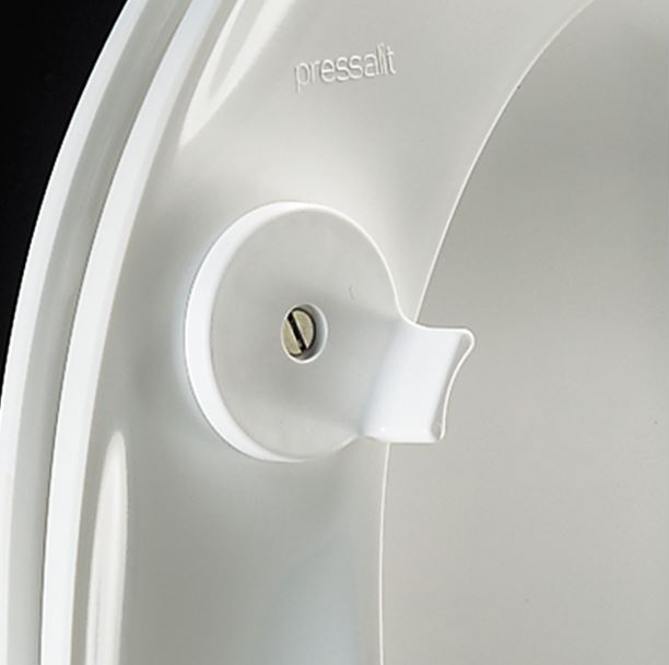 Pressalit Toilet Seat Dania With Cover Grey (R37112-D92999)