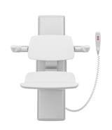 Pressalit PLUS Shower Seat 450, Electrically Height Adjustable White (R7634000)