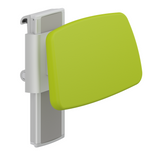 Pressalit PLUS Backrest, Vertical And Horizontal Adjustable Lime Green (R6444277)