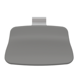 Pressalit PLUS Shower Seat 450, Fixed Height Grey (R7404112)