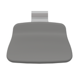 Pressalit PLUS Shower Seat 310, Fixed Height Grey (R7304112)