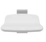 Pressalit PLUS Shower Seat 310, Fixed Height White (R7304000)