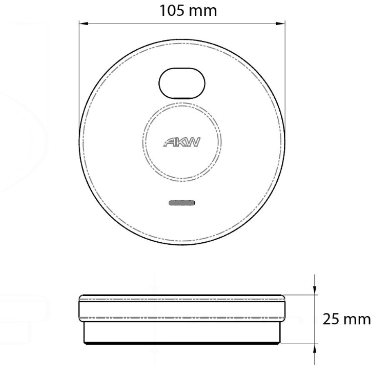 AKW Sensor Operated Switch for AKW Bidet – Hands-Free Wash & Dry Control, photo 6