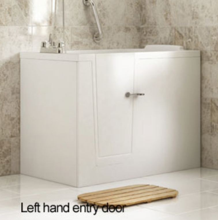 AKW Blakemere Deep Soaker Walk In Bath 1210x650mm Left Hand (11-BLALH)