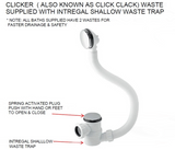 AKW Blakemere Deep Soaker Walk In Bath 1210x650mm Left Hand (11-BLALH)