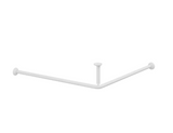 Pressalit shower curtain rail 1200 x 1200 mm – White