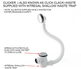 AKW Blakemere Deep Soaker Walk In Bath 1210x650mm RH (11-BLARH)