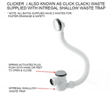 AKW Combermere Deep Soaker Walk In Bath 900x650mm (11-COM)