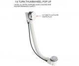 AKW Combermere Deep Soaker Walk In Bath 900x650mm (11-COM)