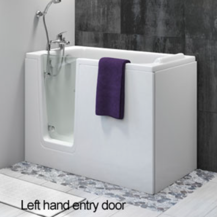 AKW Delamere Deep Soaker Walk In Bath