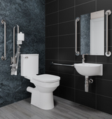 AKW Contemporary Stainless Steel Doc M Toilet Pack, photo 2