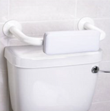AKW Padded Toilet Back Rest Rail – White, Grey or Blue, photo 3