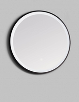 Kartell K-VIT Nero Round 600mm LED Mirror-Black (NE60)