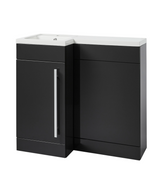 Kartell K-VIT Matrix Left Handed L-Shaped Single Door Furniture Pack 900mm Storm Grey Gloss or White Gloss (MAT900PACK-LH)