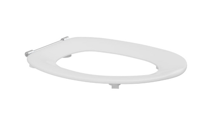 Pressalit Colani toilet seat without cover, white