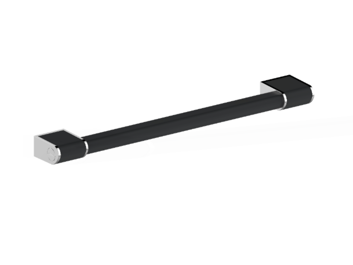 AKW Onyx 2 Grab Rail – Straight, Angled or T & L Riser, Chrome or Black, photo 6