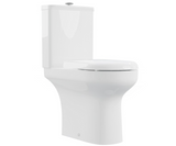AKW Navlin Raised Height Close Coupled 750mm WC Suite Push Button (28324PB)