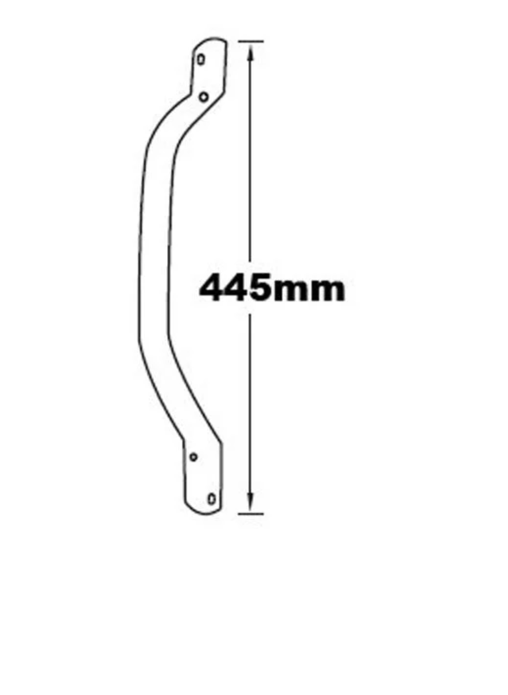 AKW 1700 Series Cranked & Newel Grab Rails – Choice of Style, photo 10