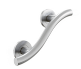 AKW 1200 Series Curved Satin Stainless Steel Grab Rail – Choice of Length, photo 4