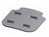 AKW Spare Seat Pad for 3000 Series Seat Grey (03133)