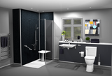 AKW Marlbrook Square Edge Bathroom Wall Panels 12mm – Choice of Size & Colour, photo 10