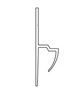 AKW Marlbrook Wall Panel Bottom & Floor Profiles – Tray, Tile, Skirting or Vinyl, photo 3