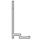 AKW Marlbrook Wall Panel Bottom & Floor Profiles – Tray, Tile, Skirting or Vinyl, photo 2