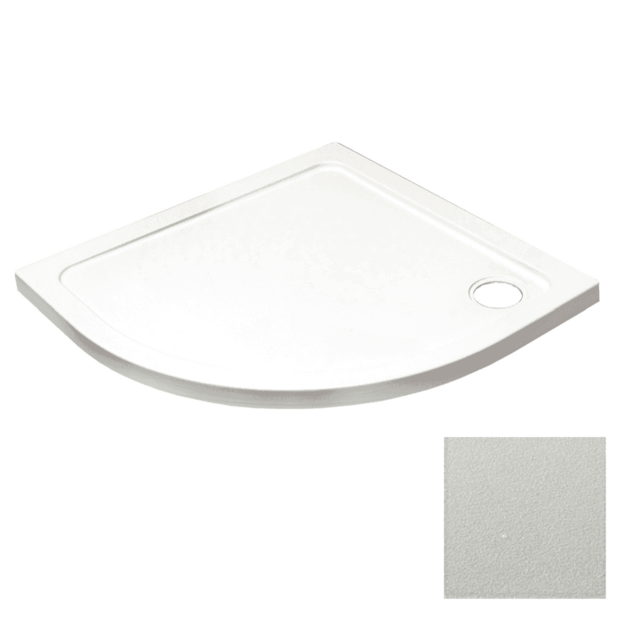 Kartell K-VIT 900mm Quadrant Anti Slip Shower Tray (UNAS900Q)