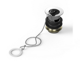 AKW Slotted Basin Waste with Plug Chain Anchor (18-003-032)