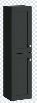 Kartell K-VIT Sanctuary Wall Hung Tall Unit - Matt Anthracite