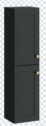 Kartell K-VIT Sanctuary Wall Hung Tall Unit - Matt Anthracite