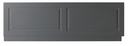 Kartell K-VIT Astley Bath Front Panel - Matt Grey