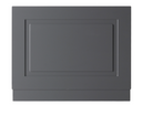 Kartell K-VIT Astley Bath End Panel - Matt Grey